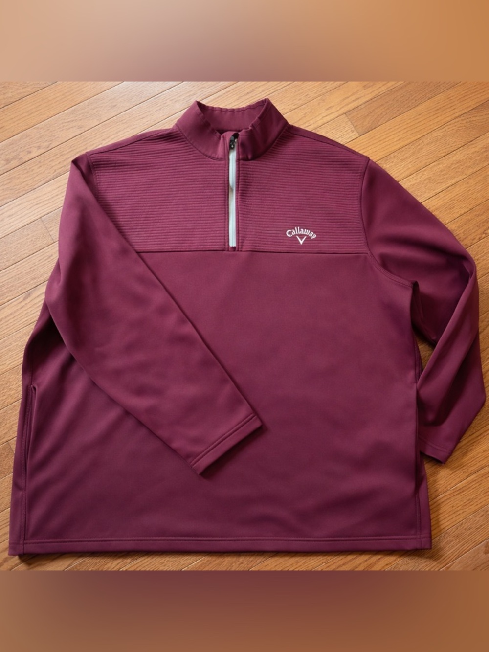 Callaway Golf Thermal Quarter Zip Pullover | Men’s XXL | Heavyweight Warm